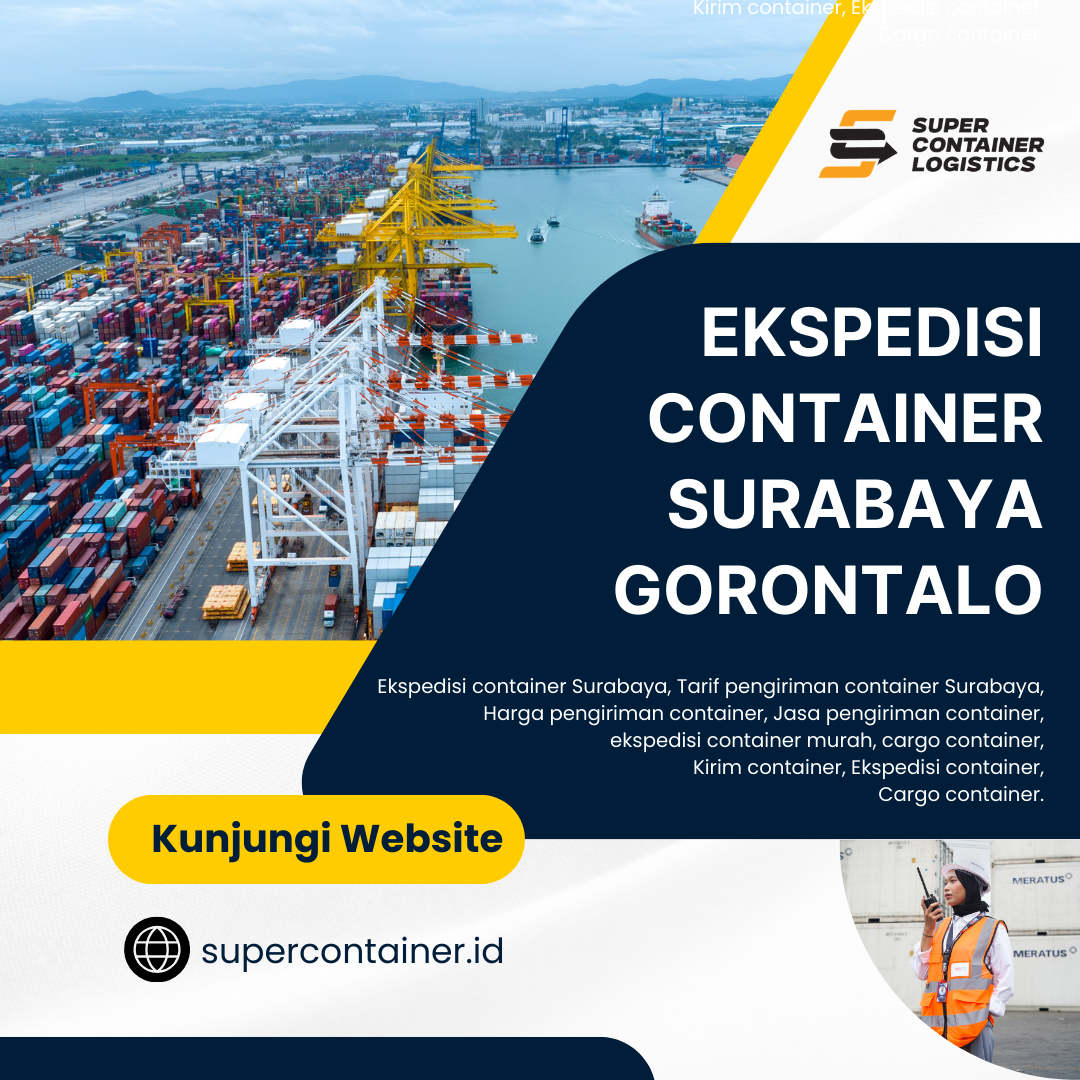 Ekspedisi Container Surabaya Gorontalo